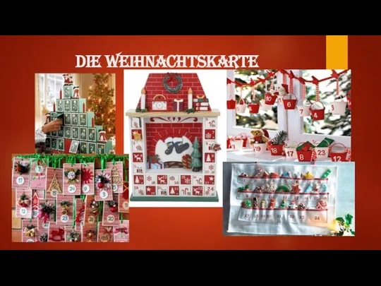 die Weihnachtskarte