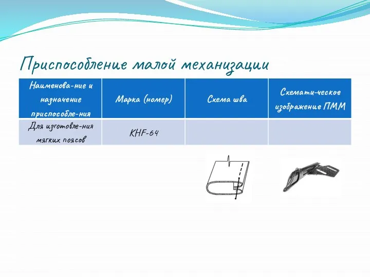 Приспособление малой механизации