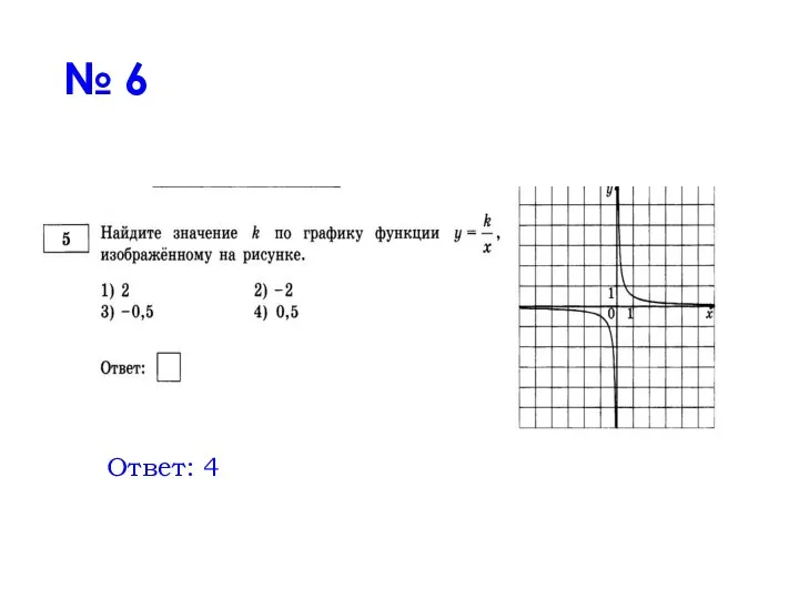 Ответ: 4 № 6