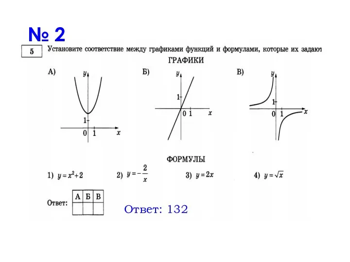 Ответ: 132 № 2