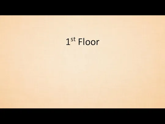 1st Floor