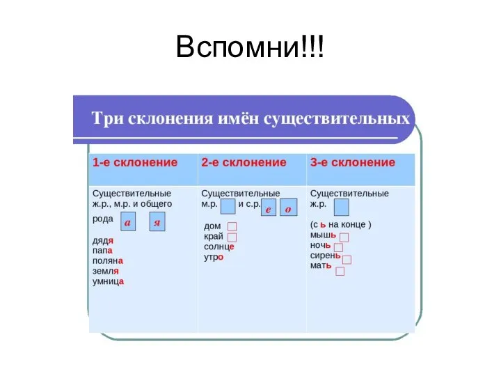 Вспомни!!!