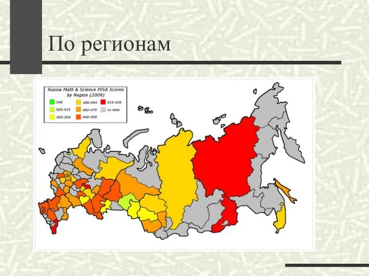 По регионам