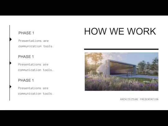 ARCHITECTURE PRESENTATION