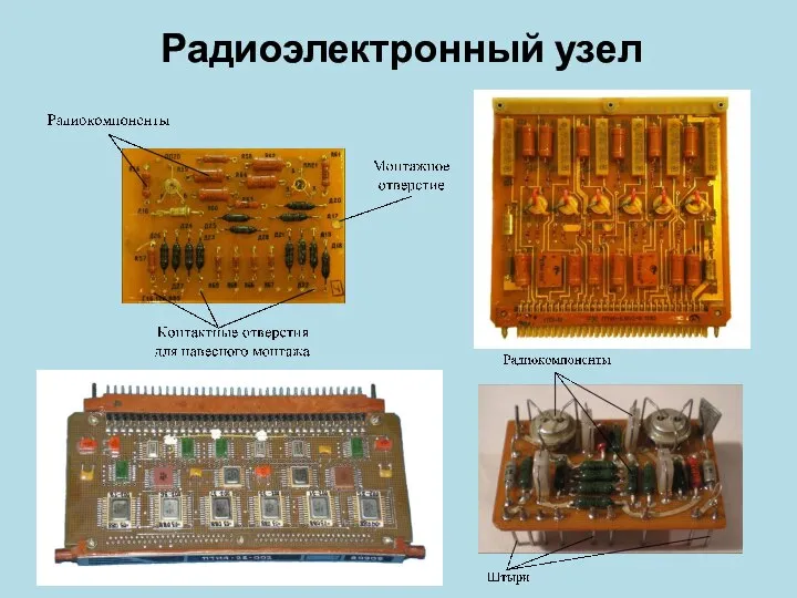 Радиоэлектронный узел