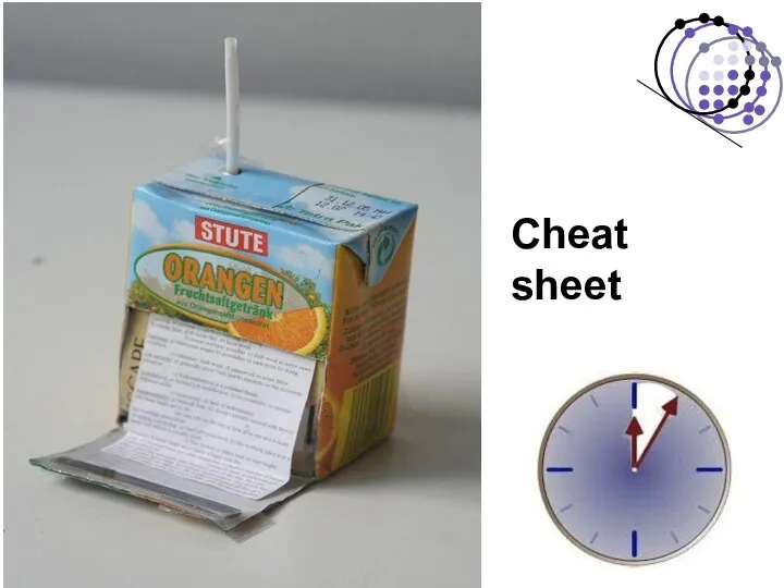 Cheat sheet