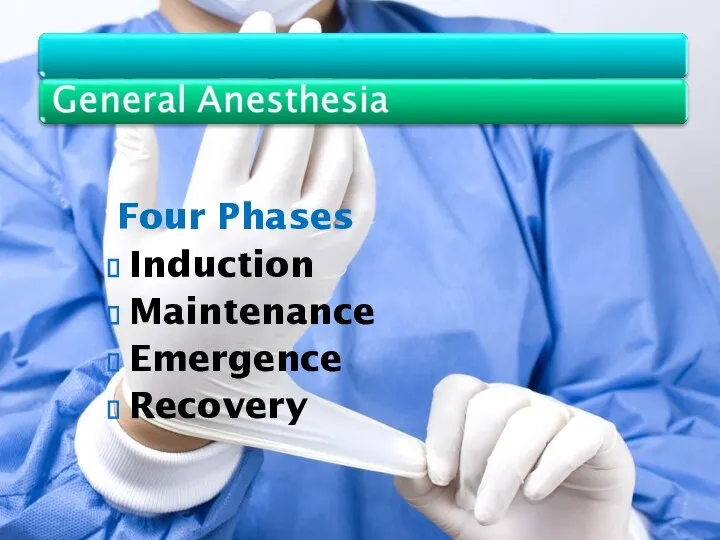 Four Phases Induction Maintenance Emergence Recovery