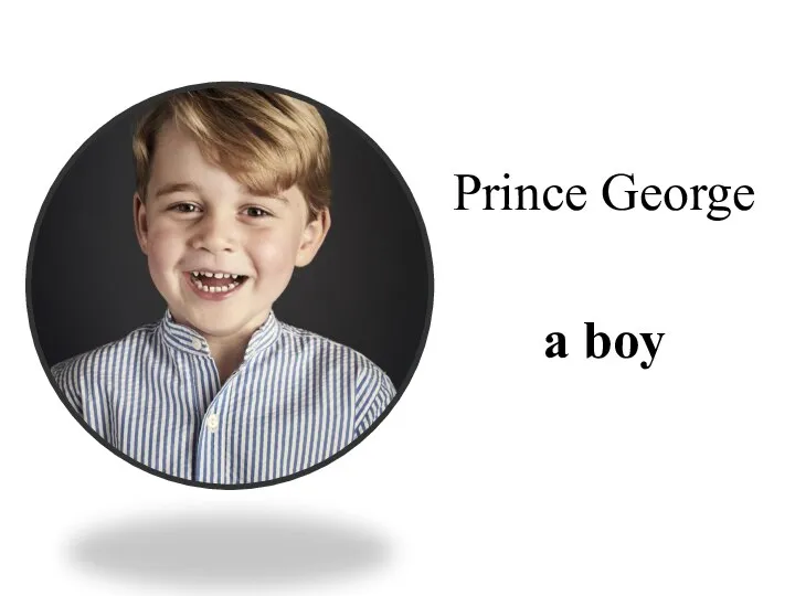 Prince George a boy