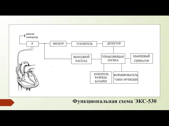 Функциональная схема ЭКС-530