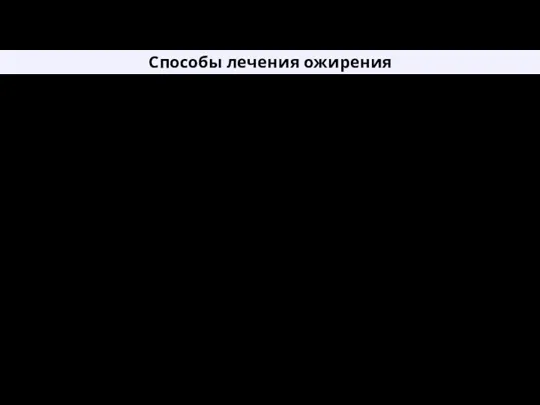 Способы лечения ожирения При лечении ожирения нужно находиться под присмотром квалифицированного врача.