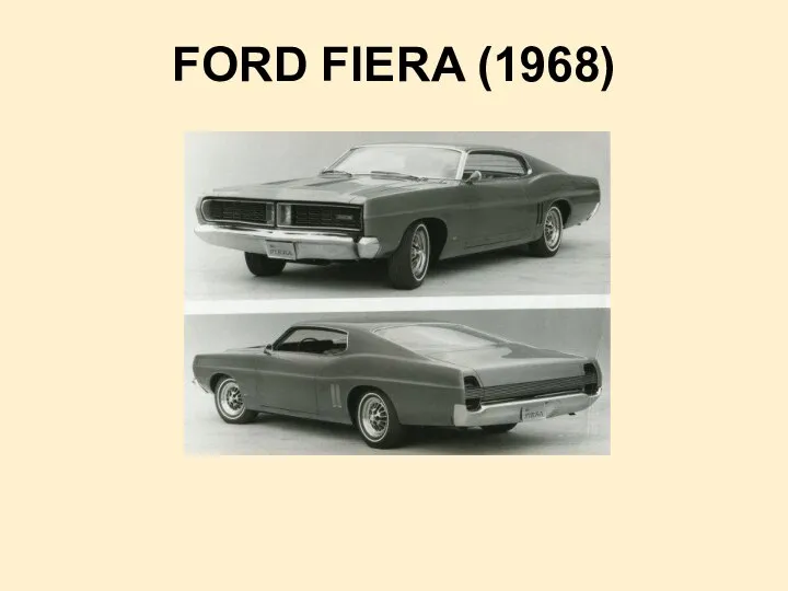 FORD FIERA (1968)