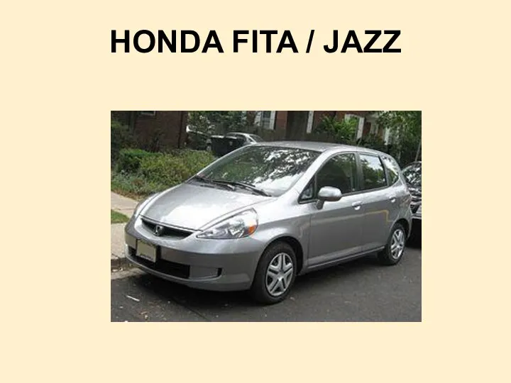 HONDA FITA / JAZZ