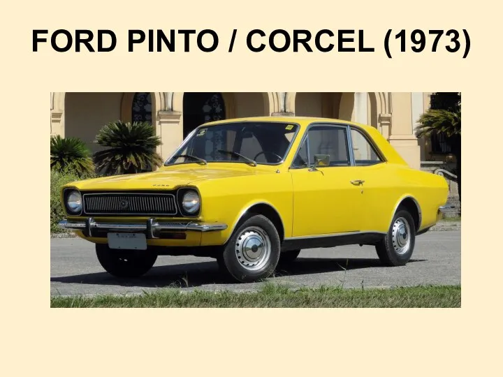 FORD PINTO / CORCEL (1973)