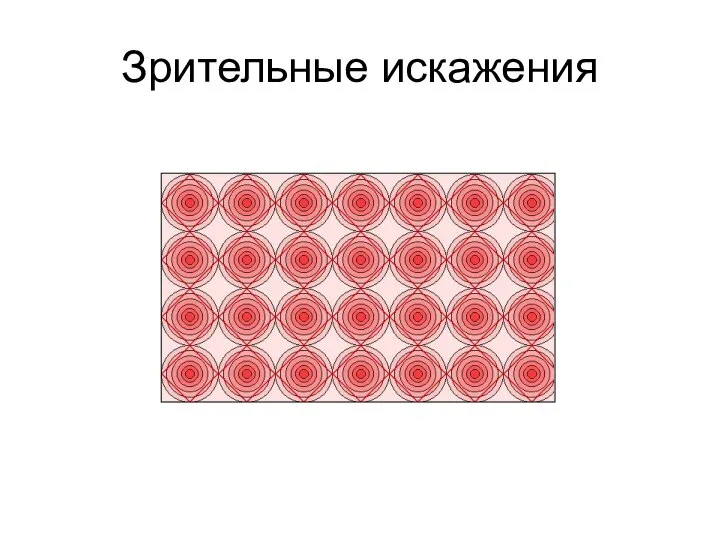 Зрительные искажения