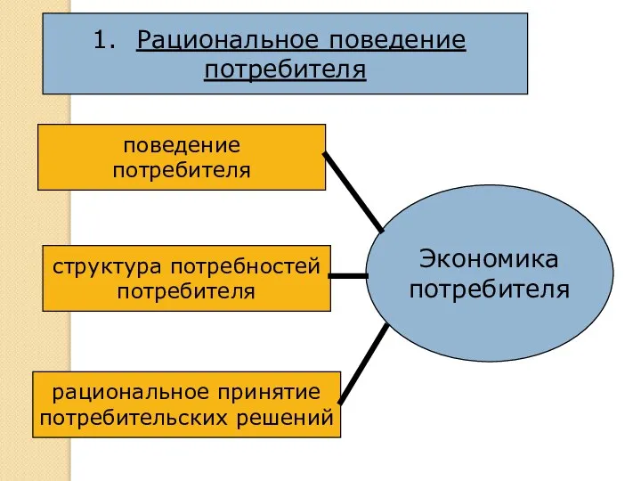 Рациональное поведение потребителя поведение потребителя структура потребностей потребителя рациональное принятие потребительских решений Экономика потребителя