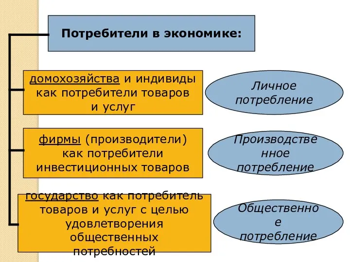 Потребители в экономике: домохозяйства и индивиды как потребители товаров и услуг фирмы