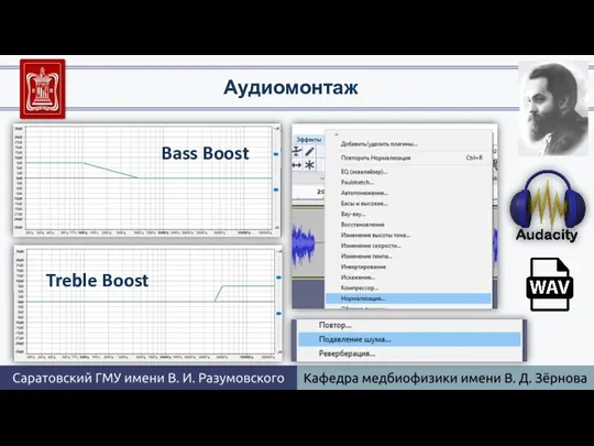 Bass Boost Treble Boost Аудиомонтаж