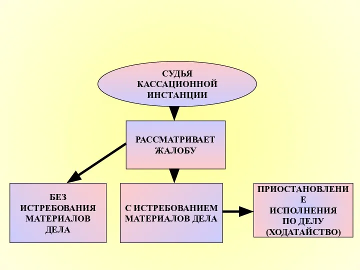 СУДЬЯ КАССАЦИОННОЙ ИНСТАНЦИИ РАССМАТРИВАЕТ ЖАЛОБУ БЕЗ ИСТРЕБОВАНИЯ МАТЕРИАЛОВ ДЕЛА С ИСТРЕБОВАНИЕМ МАТЕРИАЛОВ