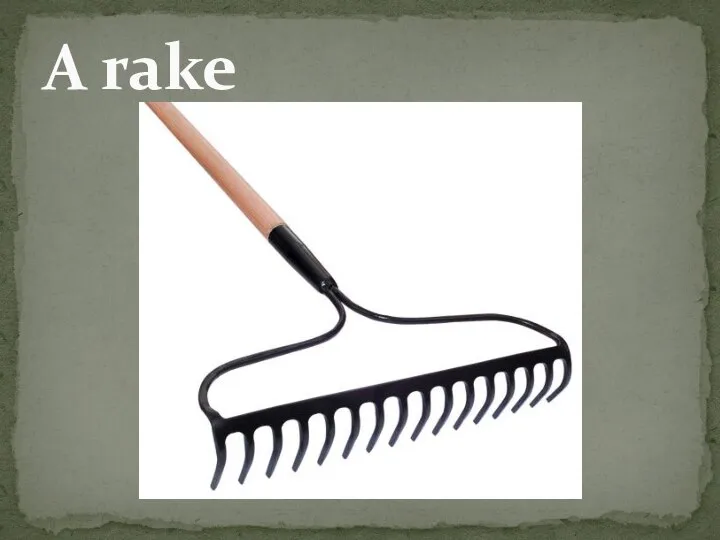 A rake