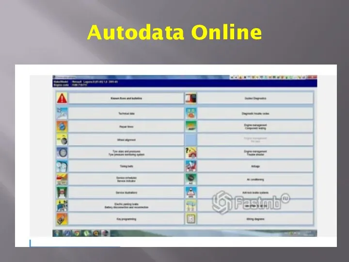 Autodata Online
