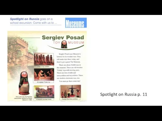 Spotlight on Russia p. 11