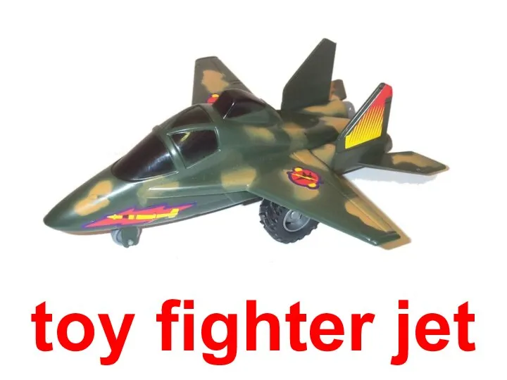 toy fighter jet