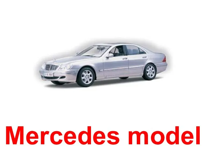 Mercedes model
