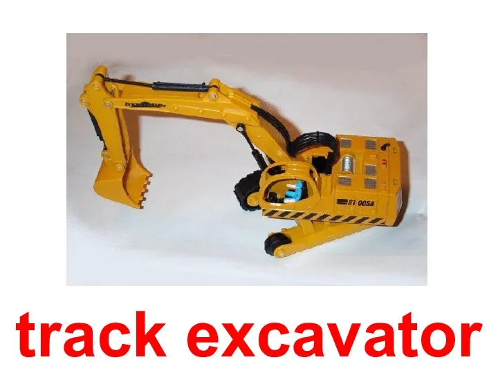 track excavator