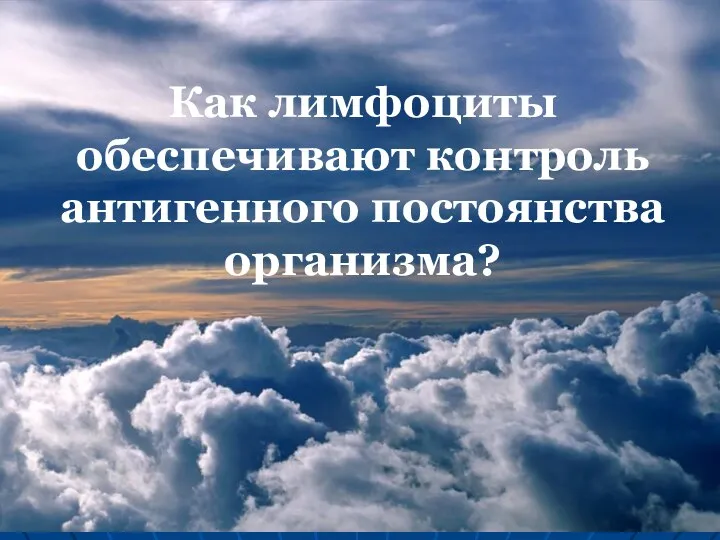 Как лимфоциты обеспечивают контроль антигенного постоянства организма? Как лимфоциты обеспечивают контроль антигенного постоянства организма?