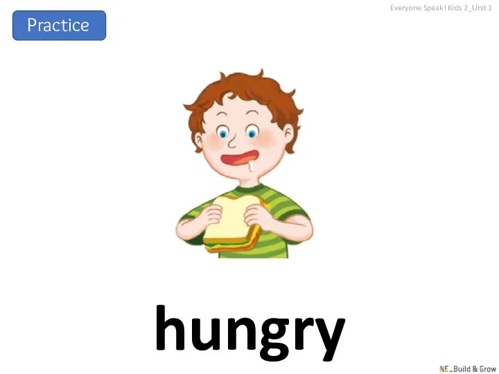 hungry Everyone Speak! Kids 2_Unit 1