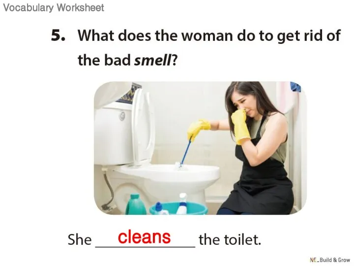 cleans Vocabulary Worksheet