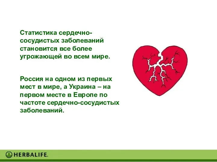 Статистика сердечно-сосудистых заболеваний становится все более угрожающей во всем мире. Россия на