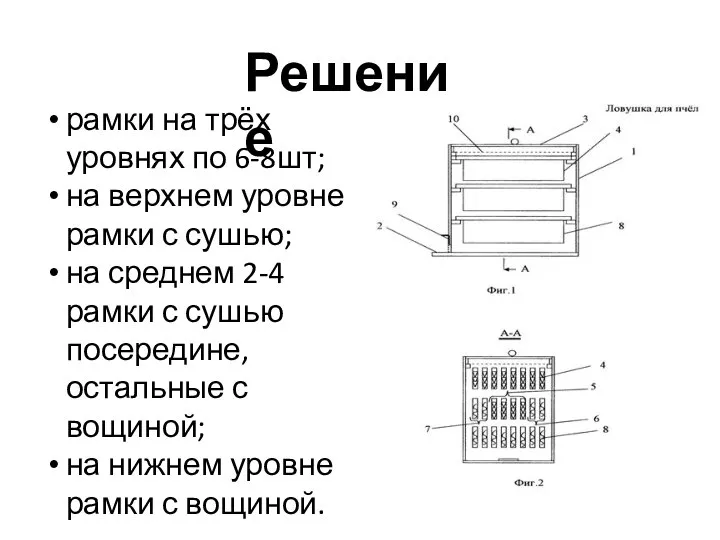 Решение рамки на трёх уровнях по 6-8шт; на верхнем уровне рамки с