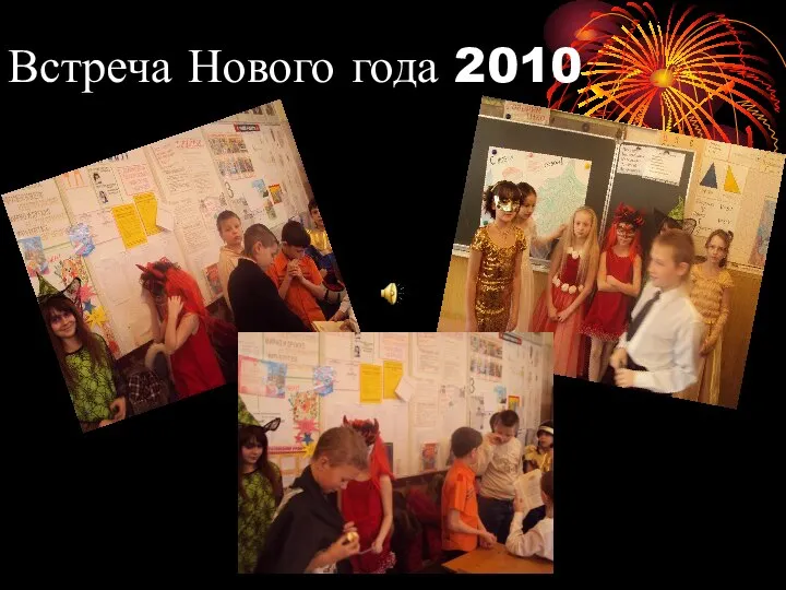 Встреча Нового года 2010