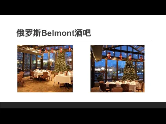 俄罗斯Belmont酒吧