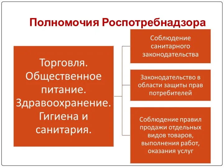 Полномочия Роспотребнадзора