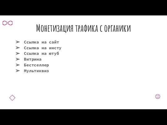 Монетизация трафика с органики Ссылка на сайт Ссылка на инсту Ссылка на ютуб Витрина Бестселлер Мультиквиз