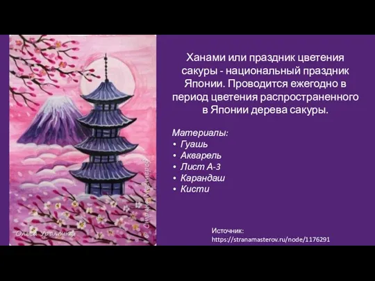 Ханами или праздник цветения сакуры - национальный праздник Японии. Проводится ежегодно в