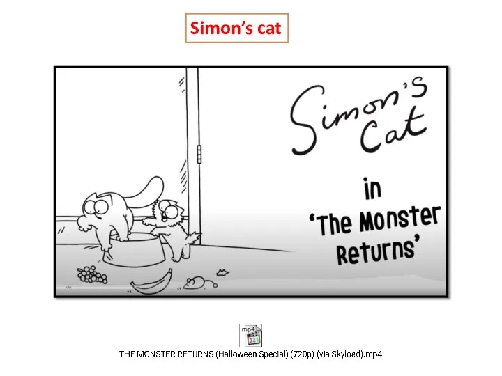 Simon’s cat