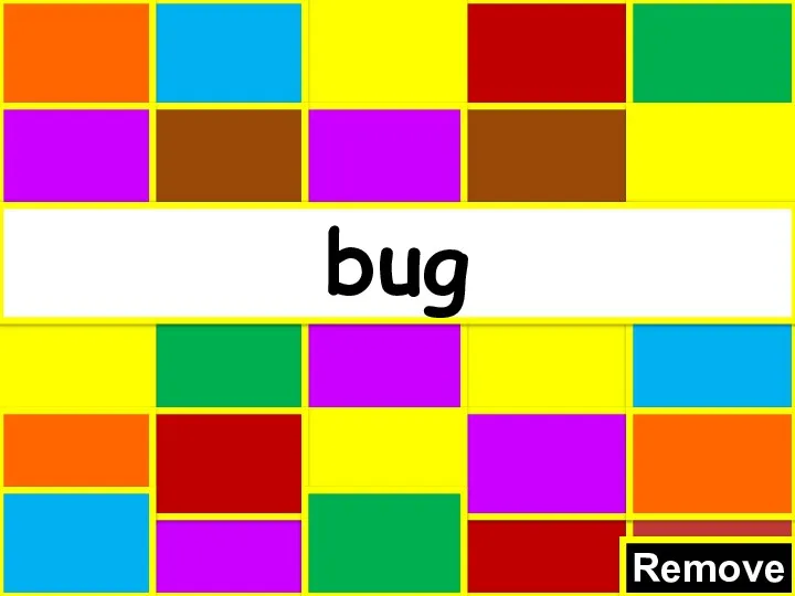 Remove bug
