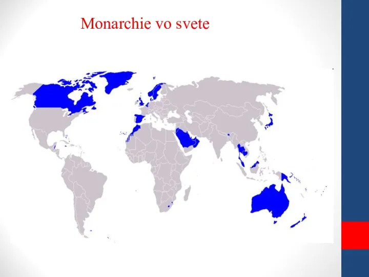 Monarchie vo svete