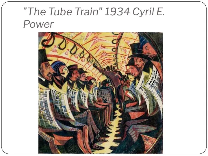 "The Tube Train" 1934 Cyril E. Power