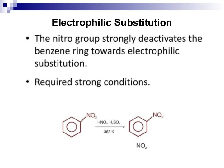 Electrophilic Substitution