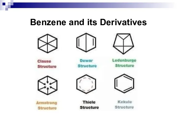 Benzene and its Derivatives