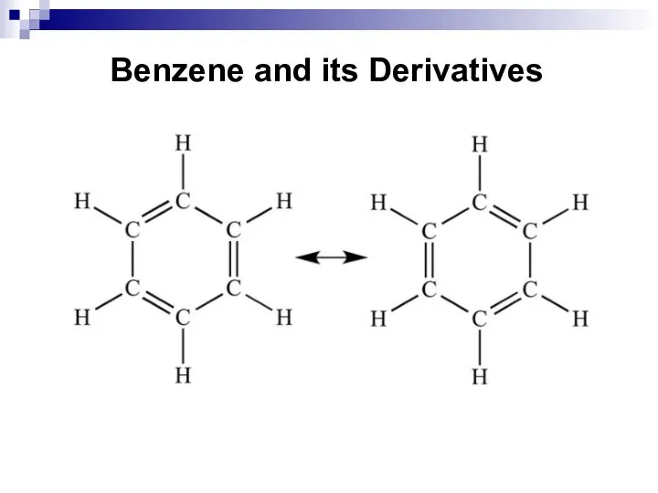 Benzene and its Derivatives