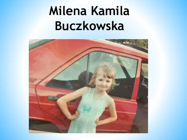 Milena Kamila Buczkowska