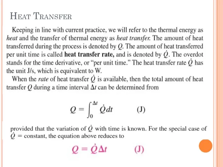 Heat Transfer