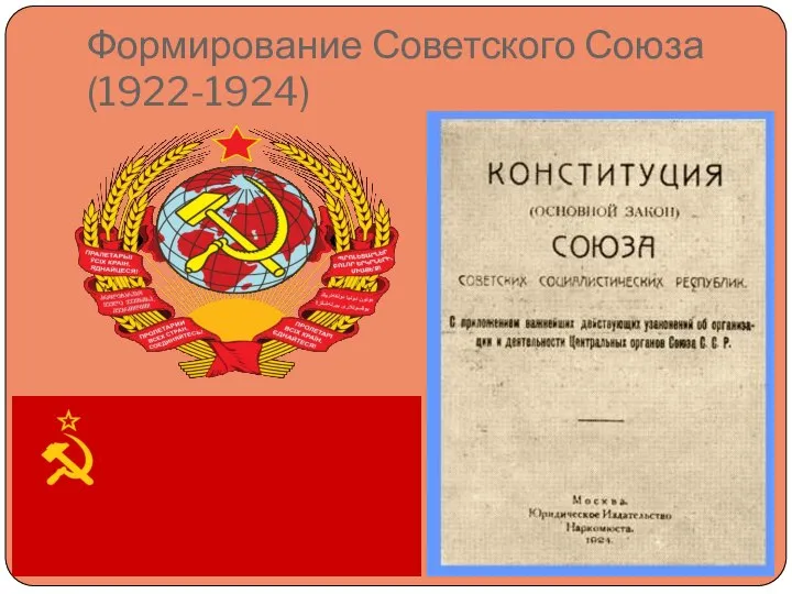 Формирование Советского Союза(1922-1924)