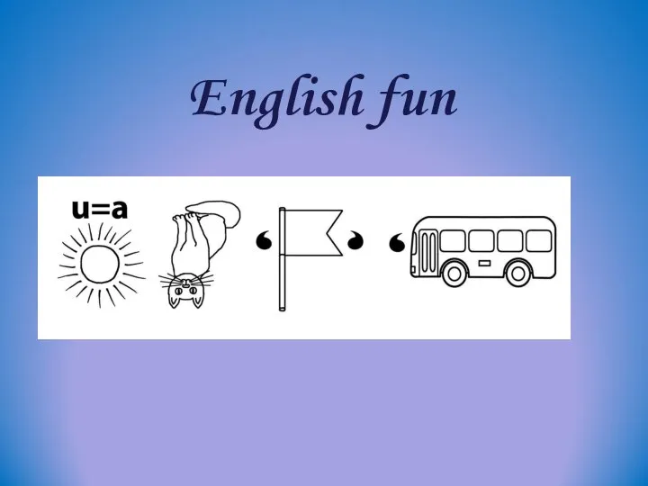 English fun