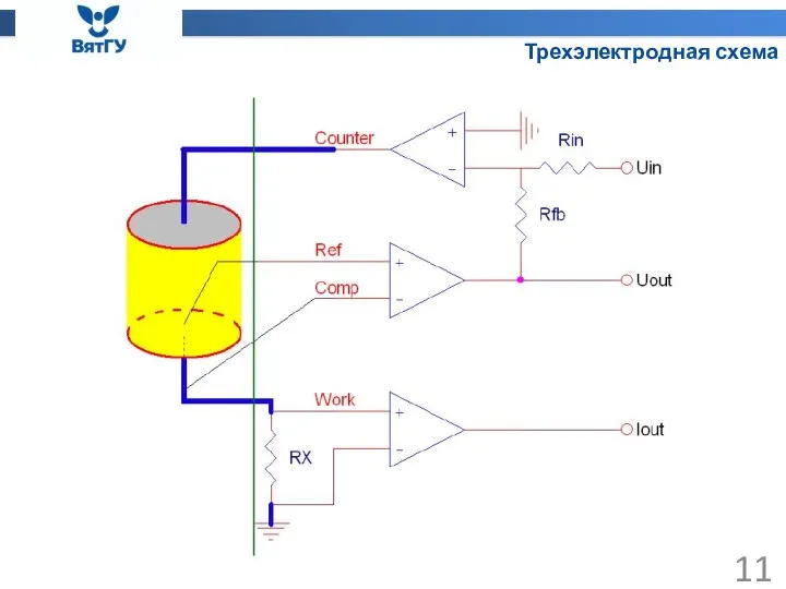 Трехэлектродная схема